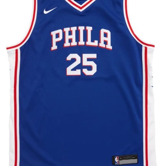 NIKE YOUTHNBA Philadelphia 76ers Ben Simmons Basketball JerseySIZE LNWT